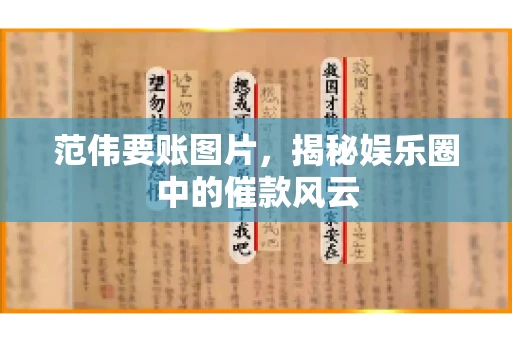 范伟要账图片，揭秘娱乐圈中的催款风云