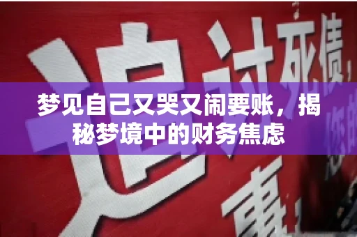 梦见自己又哭又闹要账，揭秘梦境中的财务焦虑