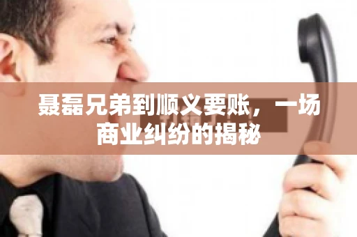 聂磊兄弟到顺义要账，一场商业纠纷的揭秘