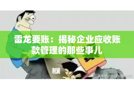 雷龙要账：揭秘企业应收账款管理的那些事儿